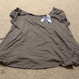 Cupio Women's Casual Olive Green Top